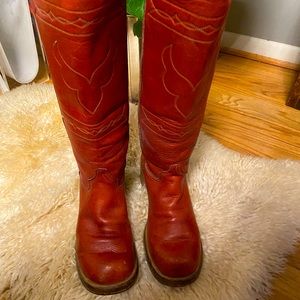 Vintage Justin Leather Boots